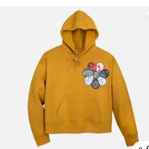 Disney Mustard Hoodie with Bambi Patch